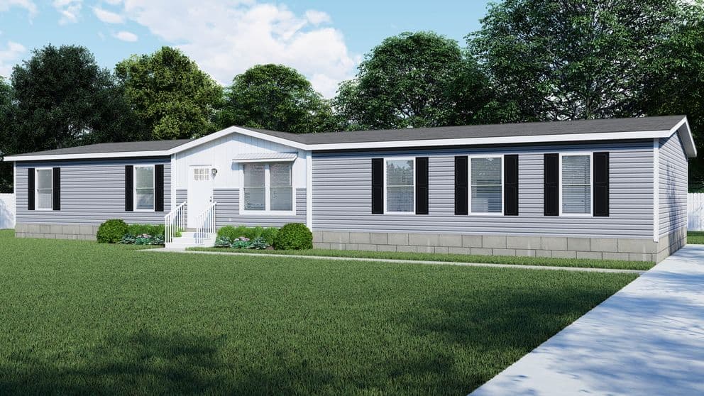 The fusion 32h hero, elevation, and exterior home features