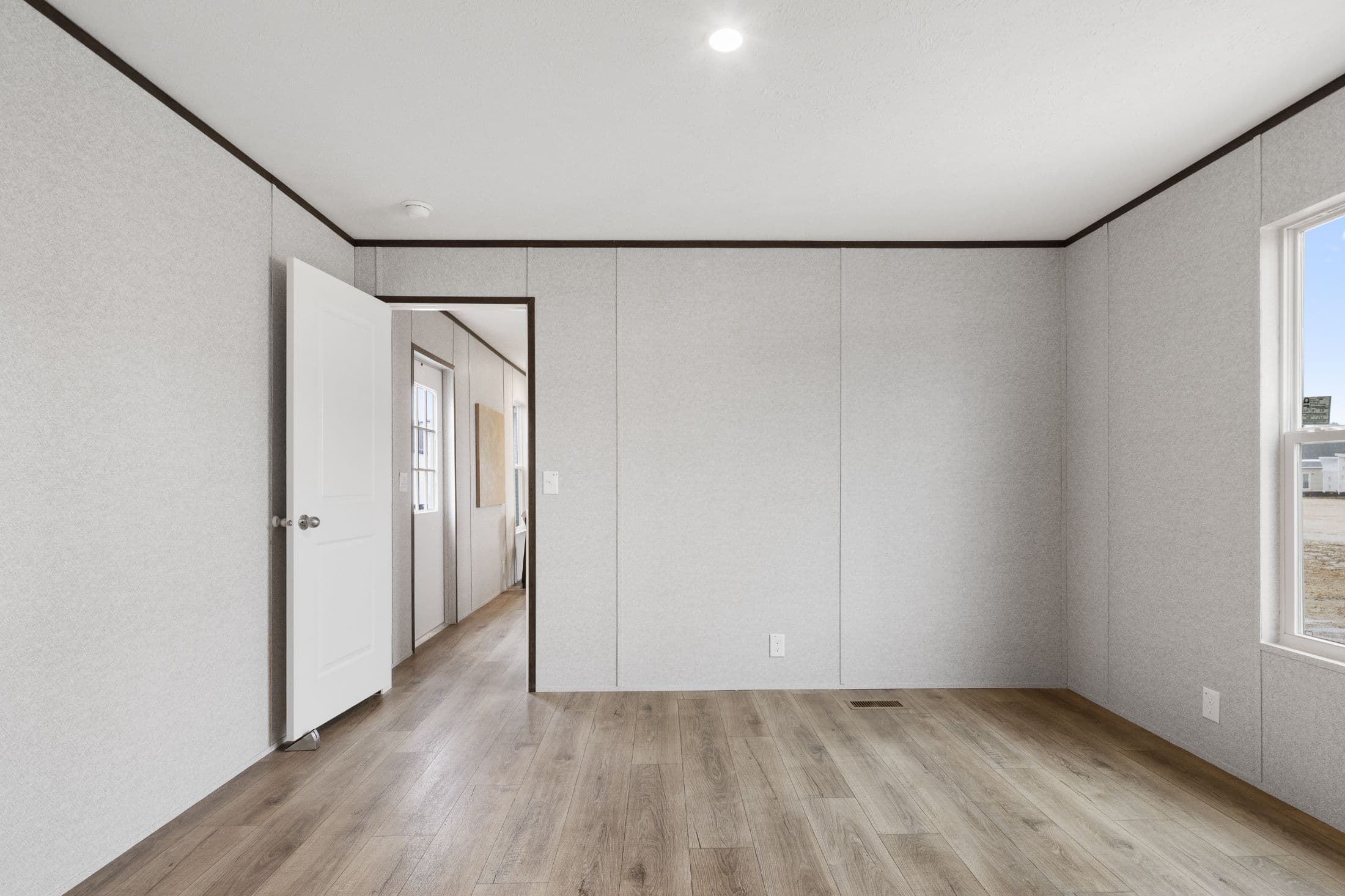 The prime interior home features