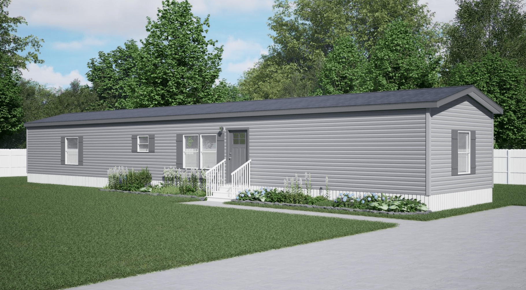 Willow hero, elevation, and exterior home features