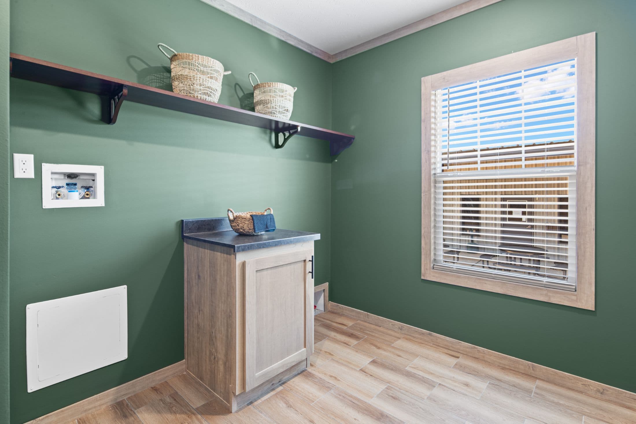 The low country interior home features