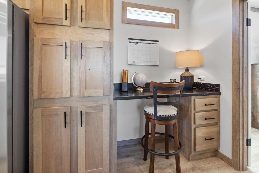 The keystone interior home features