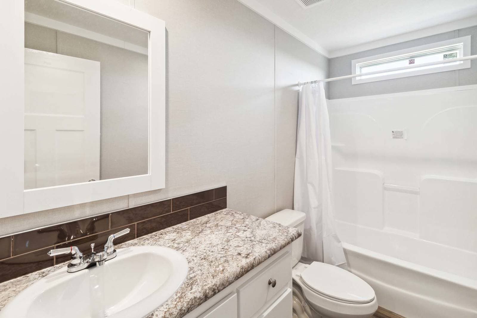 The justice bathroom home features