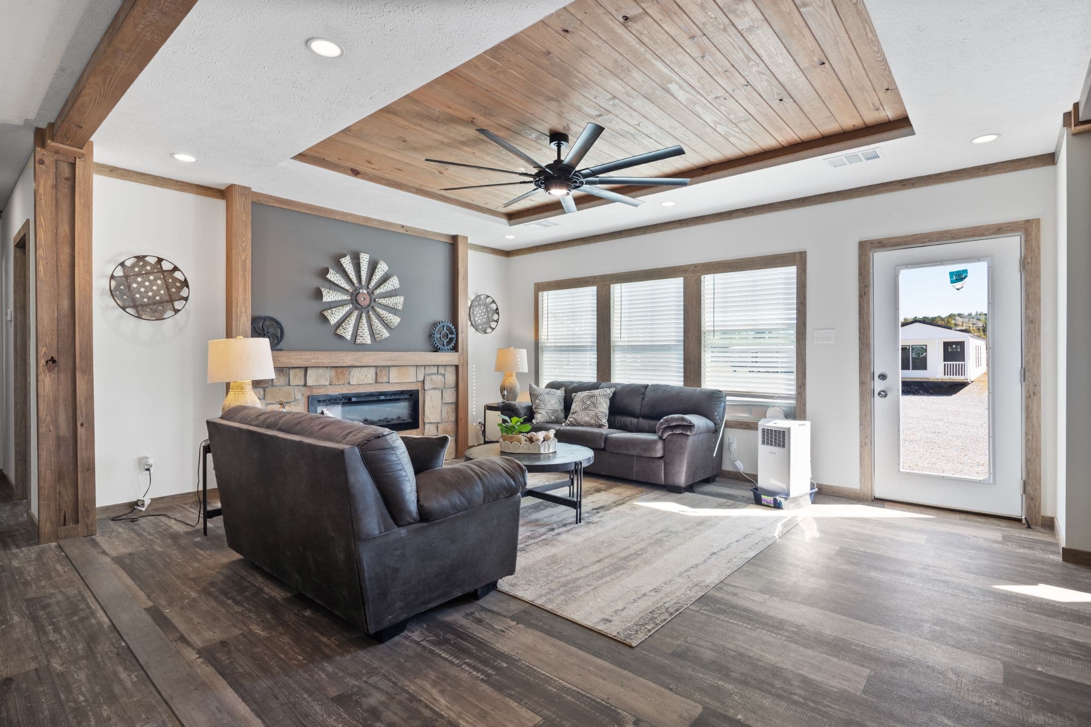 The lakewood interior home features
