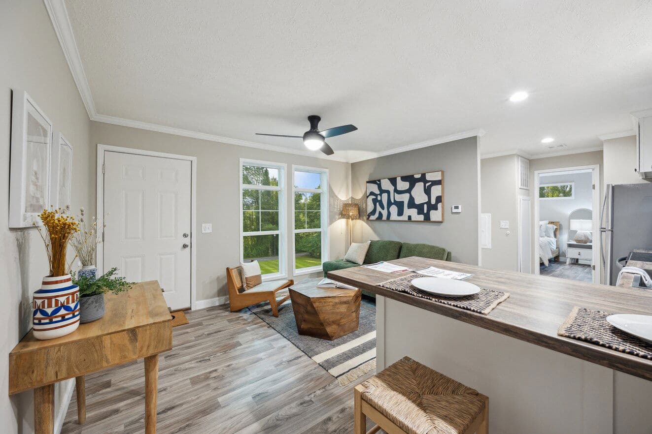 Blue ridge duplex interior home features