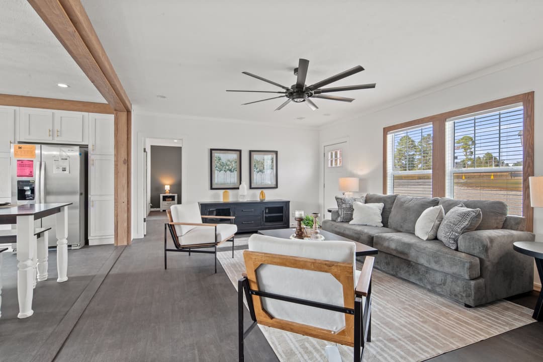 The little creek interior home features