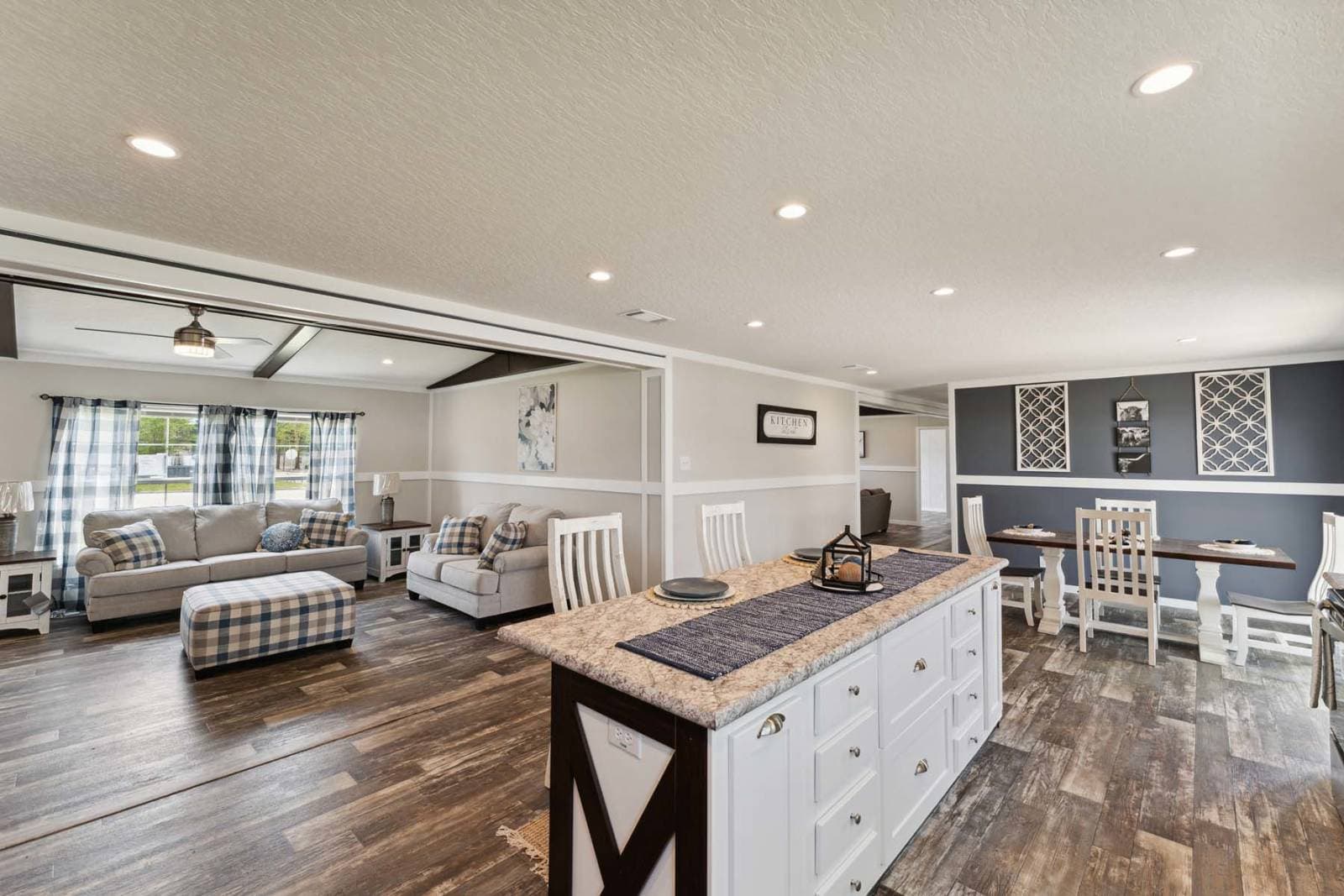 The aaron kitchen home features