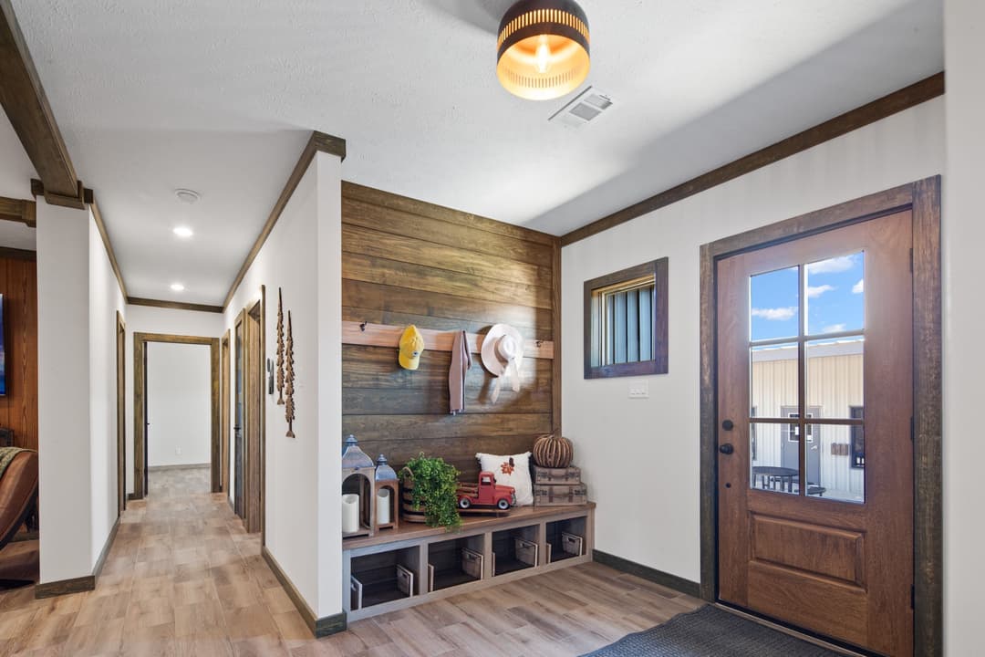 The low country interior home features